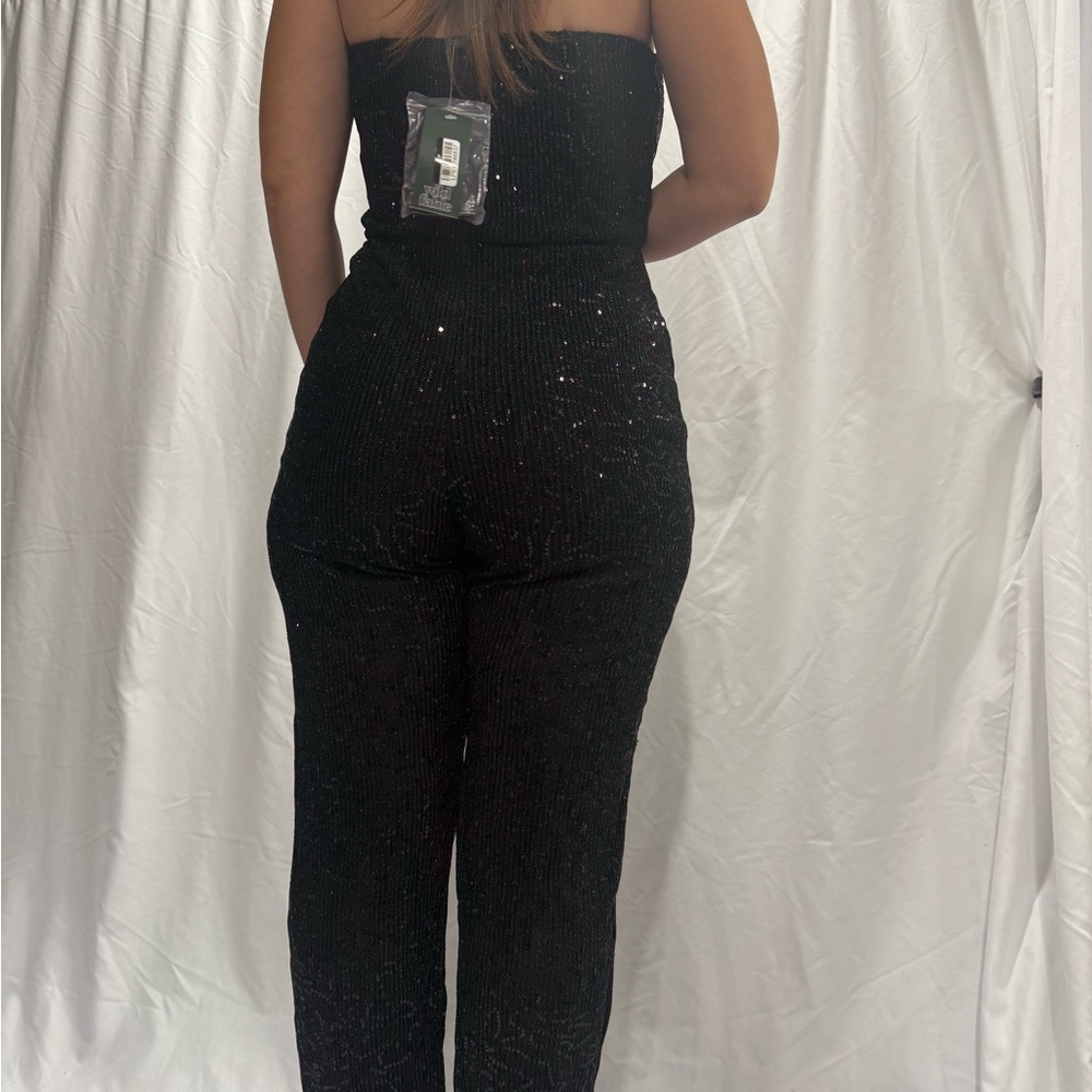 Wild Fable Black Sparkle Jumpsuit - Picture 4 of 14